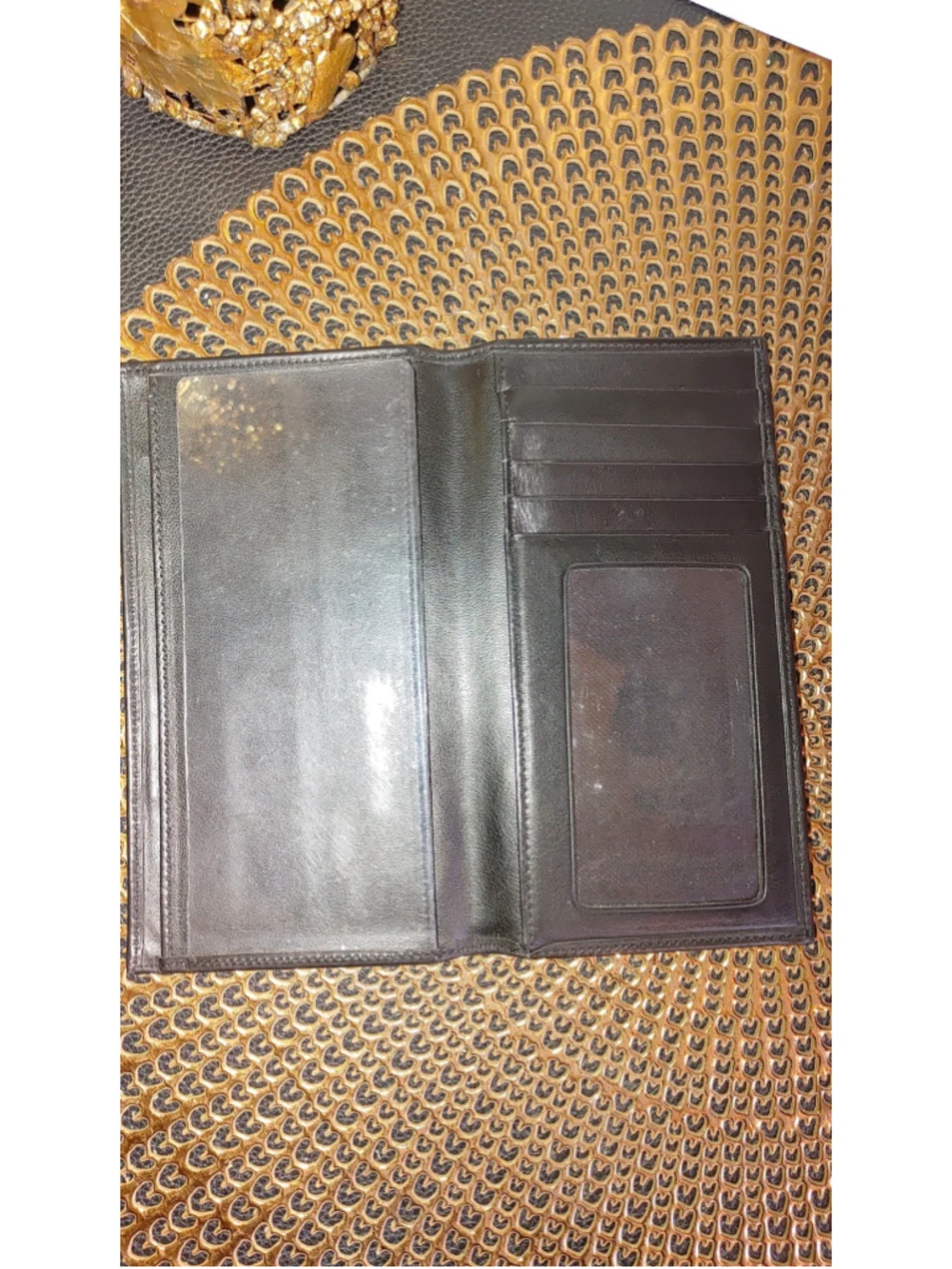 Nappa Vitello by Bosca Slim Leather Wallet